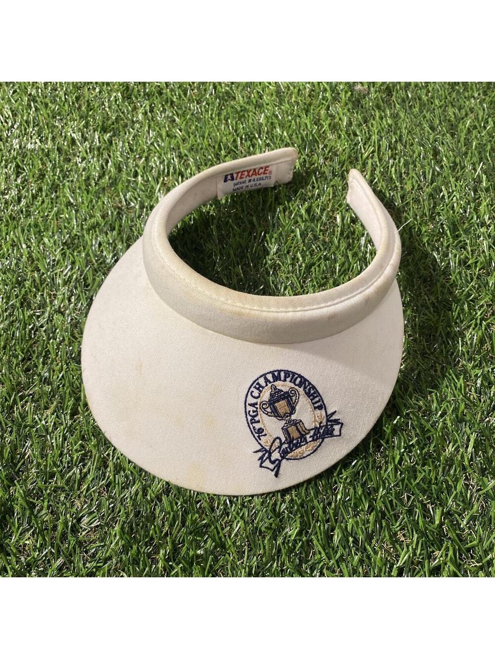 PGA Tour Men's White and Cream Hat